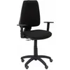 Image de Chaise Elche Cp Bras Réglable Roue Parquet - Noir
