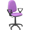 Image de Chaise Ayna Bras Fixe Roue Parquet - Lila