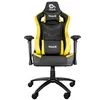 Image de Chaise de jeu Talius Vulture Noire Accoudoirs réglables 4D Inclinaison 180° Coussin lombaire et cervical Mécanisme papillon Roues nylon Piston à gaz classe 4 Base métal Charge max 120 kg