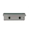 Image de Plancha gaz acier laminé - 2 brûleurs en H - Simogas Silver
