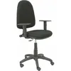 Image de Chaise Ayna Bras Réglable - Roue Nylon - Noir