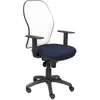 Image de Chaise Jorquera Accoudoirs Réglables Blanc/bleu Marine