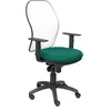 Image de Chaise Jorquera Accoudoirs Réglables Blanc/vert àmeraude