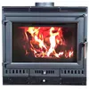 Image de Eider Biomasa Poêle à bois - modèle AURORA 70 VENT - 10,4 kW - jusqu'à 225 m³ - H.65 x l.43 x P.70 cm - Classe énergétique A