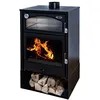 Image de Eider Biomasa Poêle à bois - modèle ASTON - 10,2 kW - jusqu’à 225 m³ - H.97 x l.63 x P.50 cm - Classe énegétique A