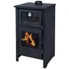 Image de Eider Biomasa Poêle à bois - modèle QUARTZ - 9,7 kW - juqsu'à 210 m³ - H.89 x l.47 x P.52 cm - Classe énergétique A