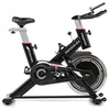 Image de Moma Bikes Velo d'appartement Spinning avec Volant d'inertie de 24kg, Ecran LCD, 4 capteurs cardiaques intégrés au guidon, selle ergonomique - Taille Unique