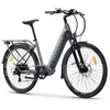 Image de Velo de Ville Electrique VAE, EBIKE-28 PRO , Alu. SHIMANO 7 Vitesses & Freins a disque Hydraulique Batterie Intégrée Ion Lithium 48V 13Ah