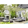 Image de Maderland Pergola en bois autoportante - modèle CAMBADOS - 510 x 300 cm