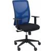 Image de Chaise De Bureau Motilla Coloris Maille - Bleu/noir