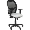 Image de Chaise Alocén Avec Bras Réglable Roue Parquet - Gris Clair
