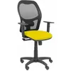 Image de Chaise Alocén Avec Bras Réglable Roue Parquet - Jaune