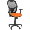Image de Chaise Alocén Avec Bras Réglable Roue Parquet - Orange