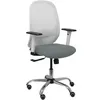 Image de Chaise De Bureau Cilanco Bras Réglable Chromé-gris