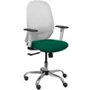 Image de Chaise De Bureau Cilanco Bras Réglable Chromé-vert Bouteille