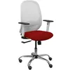 Image de Chaise De Bureau Cilanco Bras Réglable Chromé-bordeaux