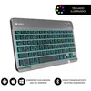 Image de Clavier Bluetooth sans fil compact Subblim Smart rétroéclairé / Gris
