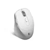 Image de Souris sans fil Bluetooth Subblim Comfort Ergo Dual USB 2.4 GHz 2400 dpi 5 boutons droitier couleur blanche
