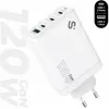 Image de Subblim SUBCHG-6G1204 (120 W, 4 ports), Chargeur USB, Blanc