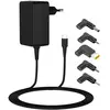 Image de Leotec Cargador Notebook USB-C 45w 5 Puntas (45 W), Chargeur USB, Noir