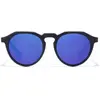 Image de Hawkers, Hommes, Lunettes de soleil, lunettes de soleil polarisées Warwick Raw Noir Bleu (Ø 51,9 mm)