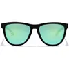 Image de Hawkers, Hommes, Lunettes de soleil, lunettes de soleil polarisées One Raw Carbon Fiber Noir Vert Emeraude (Ø 55,7 mm)