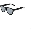 Image de Lunettes de soleil - Hawkers - One - Polarisées - Monture grise translucide - Verres argentés miroir noir
