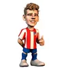 Image de Figurine Minix Atletico Madrid Griezmann 8 12 cm