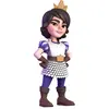 Image de Minix Collection - Video Games - Clash Royale - Statue Princesse 12cm