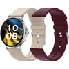 Image de SPC SMARTEE DUO VELVET - Montre connectée, écran 1,32" AMOLED, appels BT, 100 sports, autonomie 7 jours - rouge