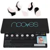 Image de Autocollants à Ongles en Gel - NOOVES - White Cow - Application Facile - Finition Durable - Couleur Blanche