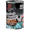 Image de 6 x 400g Alpha Spirit Boulettes de viande porc et carvi