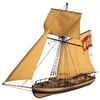 Image de Disarmodel 20130, osant bateau modèle, canonnière de bateau