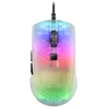 Image de Souris Gaming RGB Chroma Mars Gaming MMR Blanc Carcasse Translucide Ultra-léger 58g 12800DPI