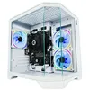 Image de PC Gamer Nitropc Avancé   R5 3400G, Radeon Graphics, 16GB DDR4, 480GB SSD Win11 Pro, Blanc   Prêt à jouer