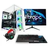 Image de PC Gamer Nitropc Pack Extrême   R7 5800X, RTX 5060 8GB, 32GB DDR4, 1TB M2, Win11 Pro, Accessoires+ Nitropc Flare 24" FHD 165Hz IPS   Prêt à jouer