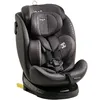 Image de Siège-auto pivotant - BBGO - Wondersafe - Naissance à 12 ans - I-SIZE 40-150cm - ISOFIX Top tether - Gris - Fibre bambou Simili cuir gris