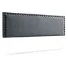 Image de Tête de Lit Tapisée MODENA Aqualine 145x55x8 cm - Gris Foncé - Moonia