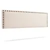Image de Tête de Lit Tapisée MODENA Aqualine 90x55x8 cm - Beige - Moonia