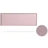 Image de Tête de Lit Tapisée MODENA Aqualine - 160 x 55 cm - Rose Clair - Moonia