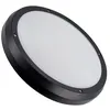 Image de TechBrey Plafonnier Extérieur Rond Curio IP65 Noir Noir