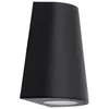 Image de TechBrey Applique Murale Extérieure Aluminium Éclairage Double Face Magna Design Noir