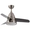 Image de TechBrey Ventilateur de Plafond Silencieux Industriel Gris 91cm Moteur DC 3000K - 4000K - 5500K