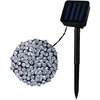 Image de TechBrey Guirlande LED Extérieure Solaire Câble 22m RGB