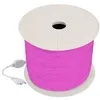 Image de TechBrey Ruban LED Néon Dimmable 220V BOBINE 50m Rose Circulaire 360 9W/m Coupe 100cm IP67 Rose