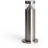 Image de TechBrey Balise LED Extérieur 5W en Saillie sur Pied 30cm Acier Inoxydable Inti Inox 4000K Blanc neutre