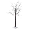 Image de TechBrey Sapin de Noël 64 LED 150cm Blanc Chaud Marron foncé