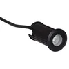 Image de TechBrey Spot Extérieur LED Encastrable au sol 12V DC Noir Clarion 2700K Blanc chaud