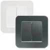 Image de TechBrey Interrupteur pour Volets Roulants Automatiques Classic Blanc