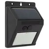 Image de TechBrey Applique Murale LED Extérieure Solaire IP65 Allumage Crépusculaire 6500K Blanc froid